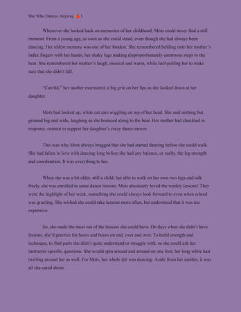 narrative lore writing